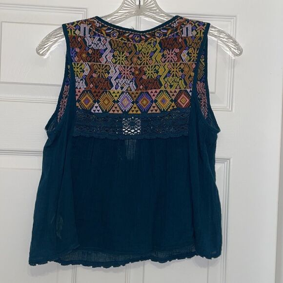 Free People Embroidered Lohri Crop Top - Picture 10 of 11